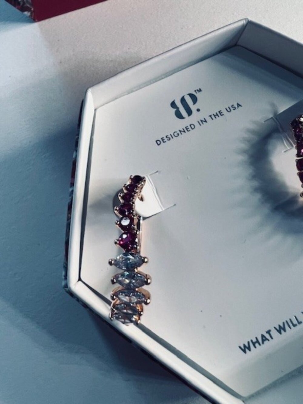 BOMB PARTY JULY HOOP EARRINGS.